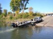 boat entering water